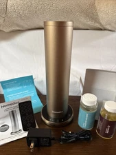 Homedics SereneScent Waterless Fragrance Diffuser ARMH‑970 Champagne + Remote