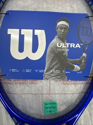 Wilson Ultra Tour 98 V5 Tennis Racquet Racket Grip 4 3/8 L3 | eBay