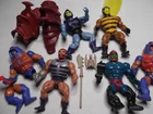 Vtg 1980's Masters of the Universe He-man figure lot parts saddle
