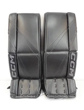 CCM Phenom Leg Pads Junior Size 24+1 Black (0926-4861)
