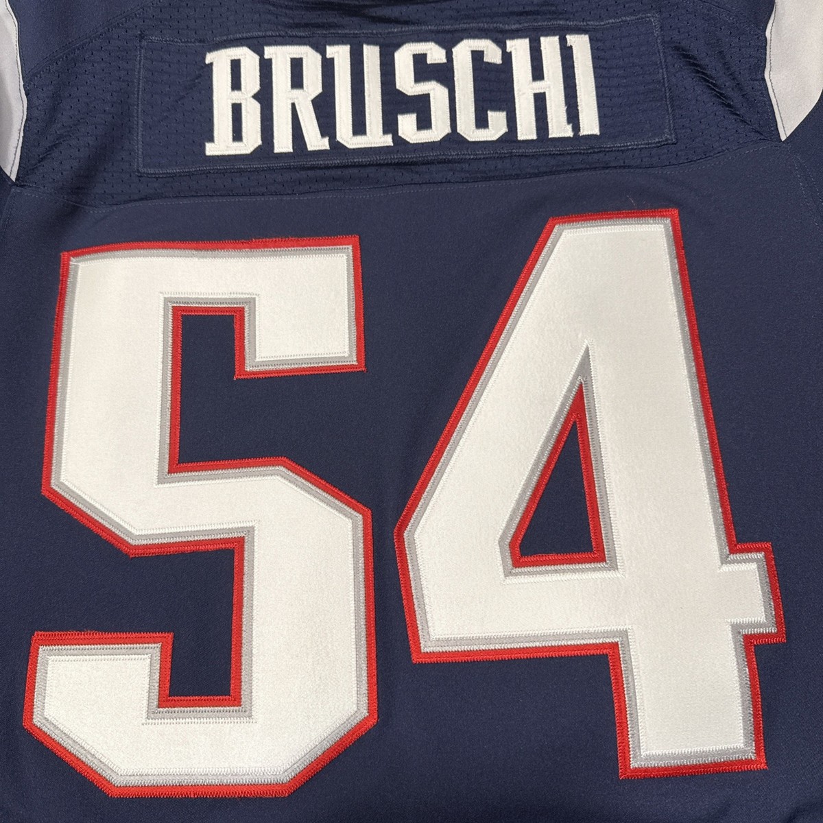 Nike Authentic NFL New England Patriots Tedy Bruschi Elite Jersey