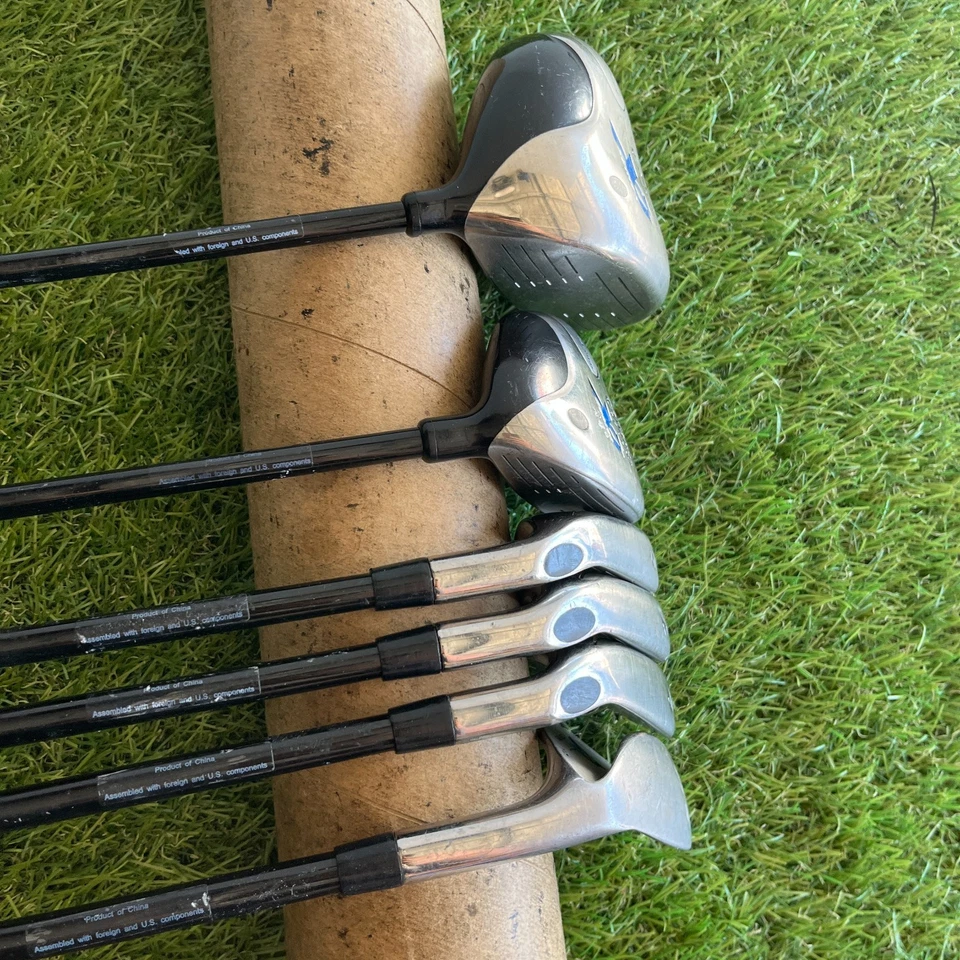 Juego de palos de golf Callaway XJ Junior para niños jóvenes 53-60" de alto para diestros 6 piezas Foto 2 de 4