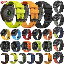 Silicone Watch Wrist Band Strap For Garmin Fenix 5 5X Plus 6 6X Pro 7 7X 8 E 935
