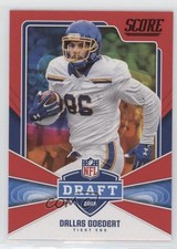 2018 Score NFL Draft Red Dallas Goedert #23 6s2
