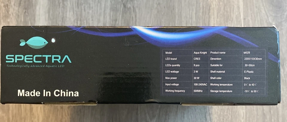 Aquarium Reef LED Light, SPECTRA Aqua Knight LED AquariumLight M029  -30W - Image 2 of 4