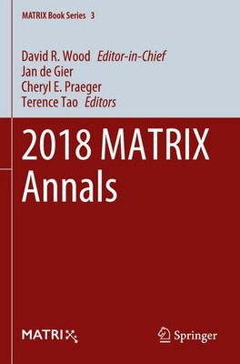 David R. Wood (u. a.) | 2018 MATRIX Annals | Taschenbuch | Englisch (2021)