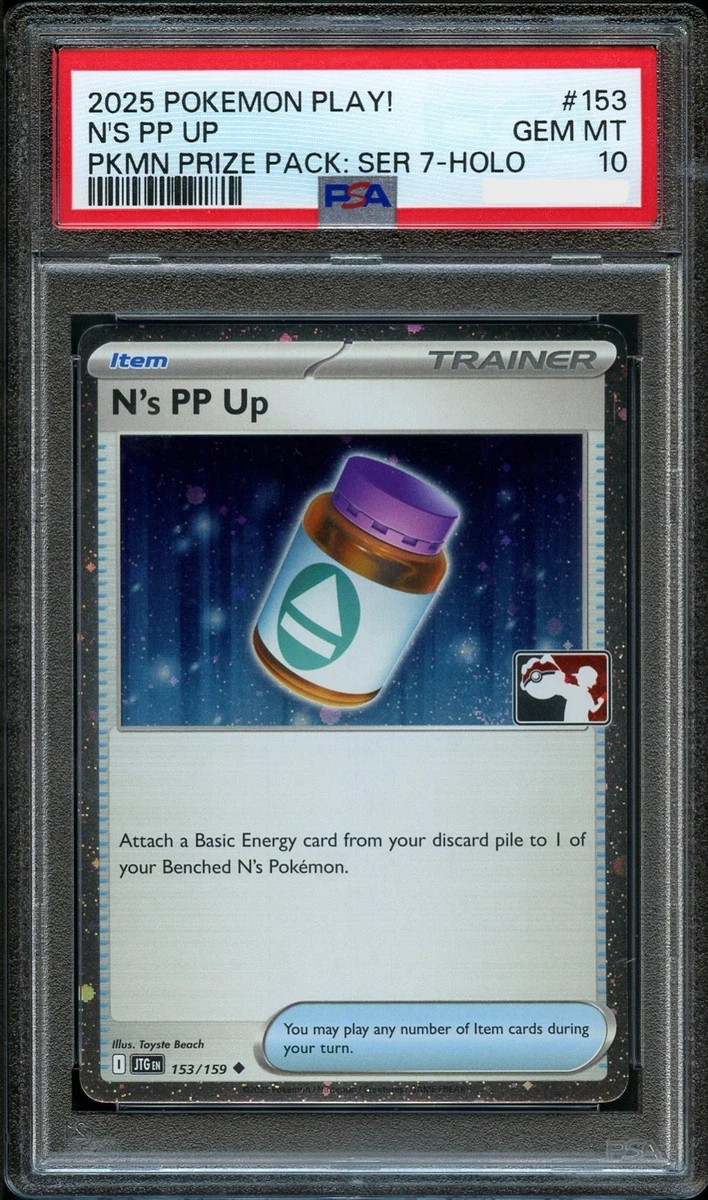 N's Pp Up Pokémon TCG Cards for sale