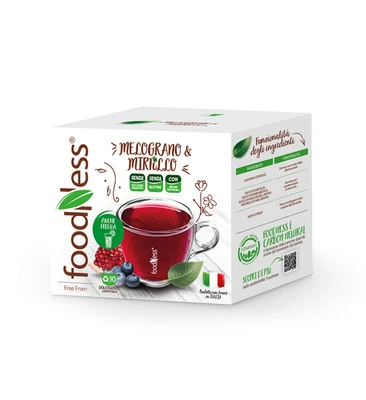 Foodness 60 Capsule Compatibili Dolce Gusto Melograno E Mirtillo
