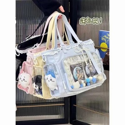 Kawaii japanische Itabag Schultertasche Umhängetasche Anime Pin Display Geschenk für Freunde