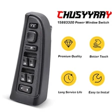15883320 Power Window Switch for GMC Sierra 3500 Classic 2007 Front Driver Side