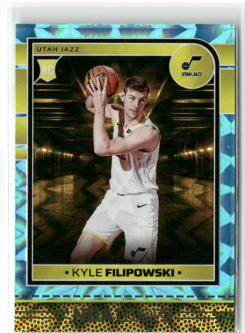 2024-25 Hoops #262 Kyle Filipowski Teal Explosion