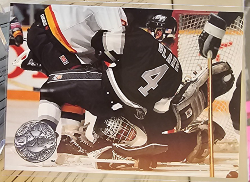 1991-92 Pro Set Platinum Rob Blake #PC8 Los Angeles Kings
