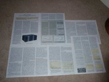 Krell KSA-50S Amplifier Review, 6 pgs, 1995. Full Test