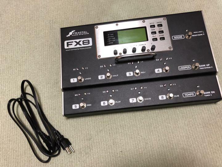 Fractal FX8 Audio Systems Modeleur Multi-Fx Used Check Tested Working [2-013