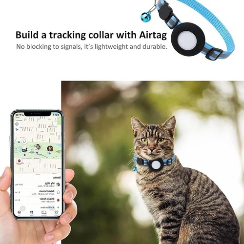 Anti-Lost Tracker Holder Mount Harness Item Finders Holder Pet Collar Case - Picture 8 of 21