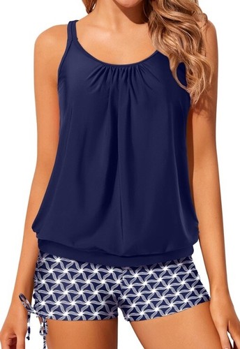 Women Summer Swimsuit Top Shorts Two Piece New