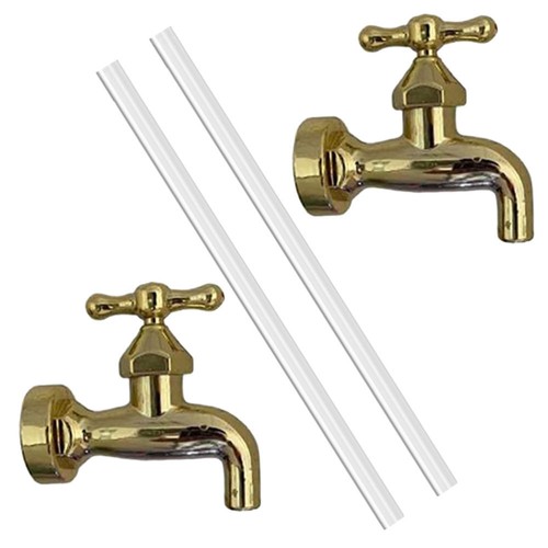 Set 2 Rubinetto Scorrevole Invisibile Testa Fontana Artigianale - Foto 11 di 12