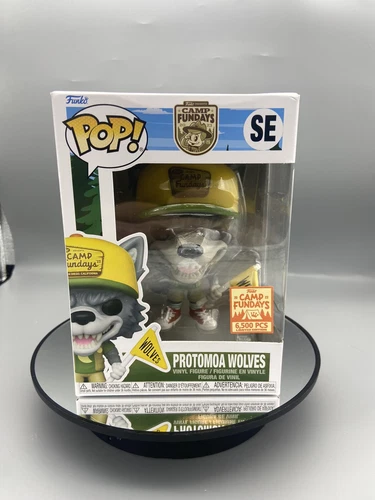 Camp Fundays 2023 Protomoa Wolves Mascot Funko Pop! SDCC Box of Fun 6500 Pcs