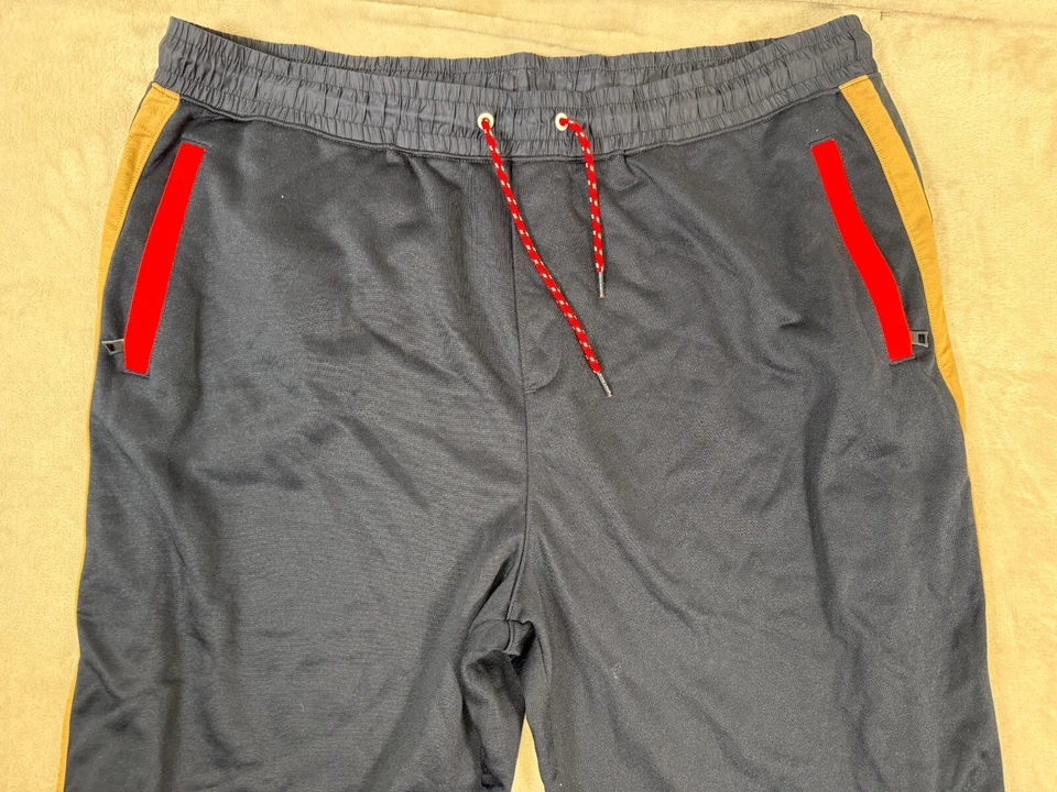 Pantalones de salón Nautica Heritage azules con botones bolsillo con mosca cintura elástica para hombre 3XL Foto 2 de 4