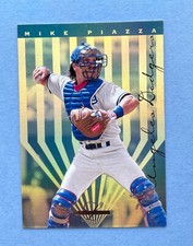 1995 Leaf Limited Baseball Gold Mike Piazza #16 HOF Los Angeles Dodgers