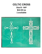 Chalk Couture Celtic Cross-Size B-NIP