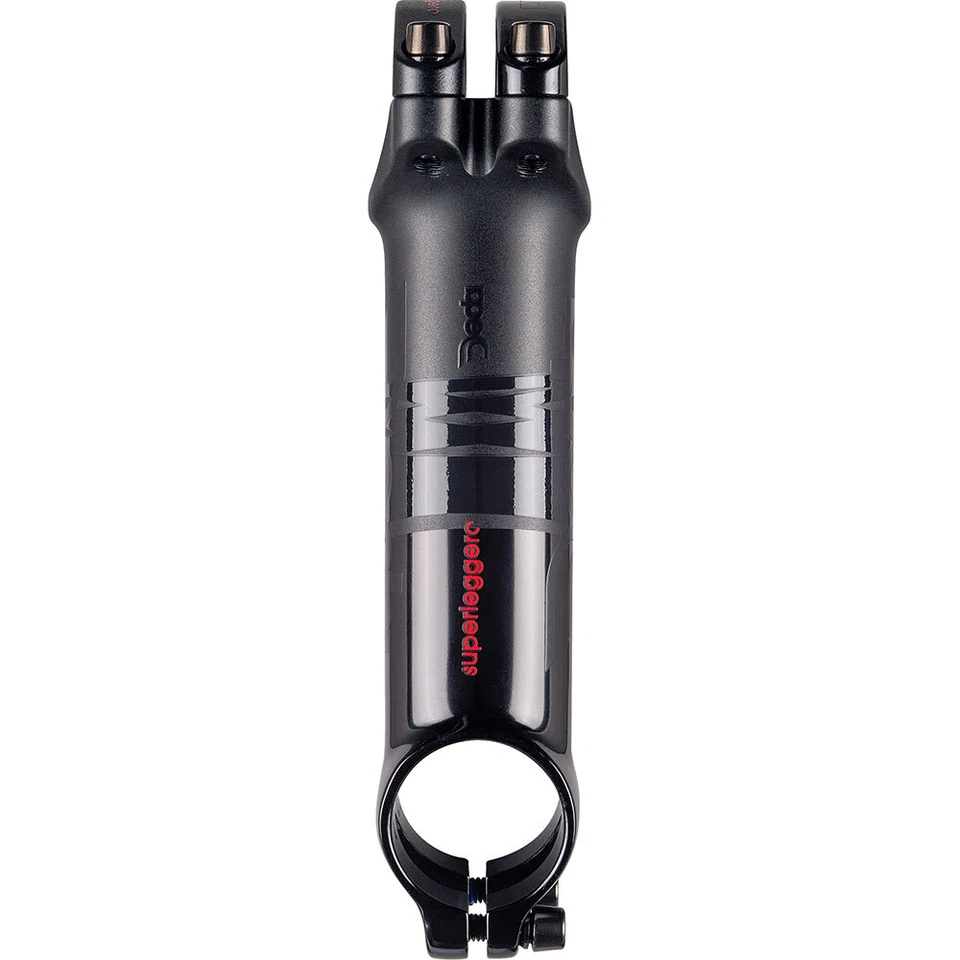 Deda Elementi Superleggero Road Bike Stem Black/Black Alloy 31.7mm 80mm-140mm - Image 2 of 2