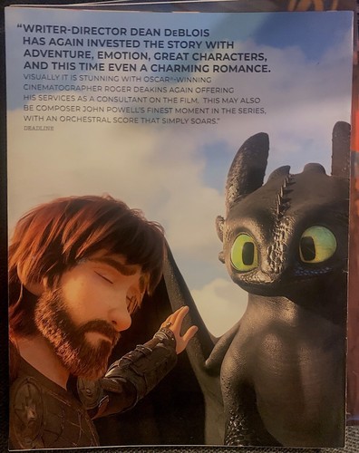 VARIETY MAGAZINE - HOW TO TRAIN YOUR DRAGON HIDDEN WORLD PULL OUT SPECIAL 2019 - Picture 2 of 2