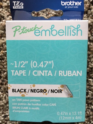 Brother™ P-touch Embellish YOU CHOCIE of Embellish Tape New - Picture 38 of 57