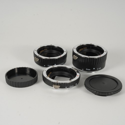 Unbranded Auto Focus Macro Extension Tube Set EOS EF/EF-S Mount