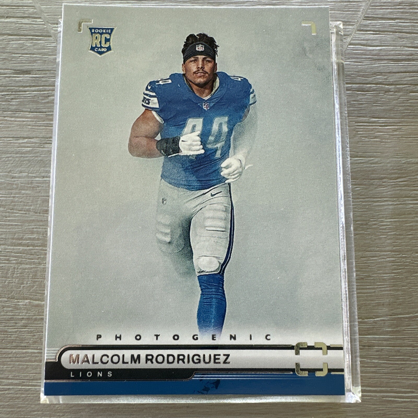 2022 Panini Chronicles Photogenic #PH-46 Malcolm Rodriguez Detroit Lions RC