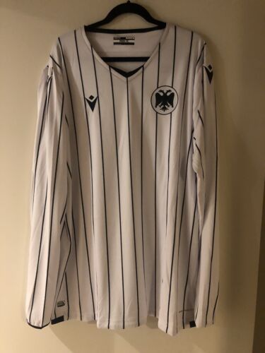 PAOK Salonika Fourth LS Macron Jersey Shirt EU 4XL US 2XL Matchdy Authentic NWT - Imagen 2 de 6