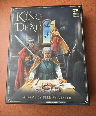 The King is Dead Board Game (1st Edition) Osprey Games 2015, Complete