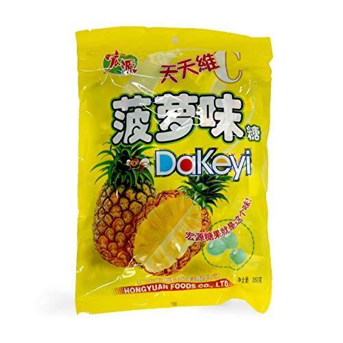 Classic Series Dakeyi Ananas harte Süßigkeiten Hong Yuan 350g Tasche - Bild 1 von 2