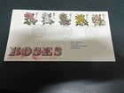 106) FDC cover - Great Britain - 1991 - Roses (posted to Hong Kong )