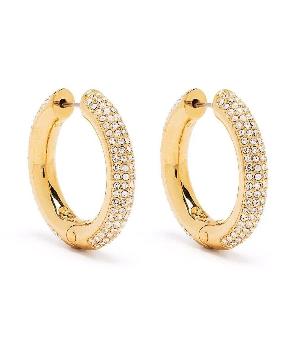 New in Gift Box SWAROVSKI 5618305 Gold White Sparkling Dextera Hoop Earrings | eBay New in Gift Box SWAROVSKI 5618305 Gold White Sparkling Dextera Hoop Earrings | eBay