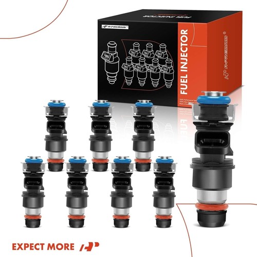 8Pcs Fuel Injectors Compatible with Chevy Silverado 1500 2500 3500, Tahoe, - Picture 3 of 9