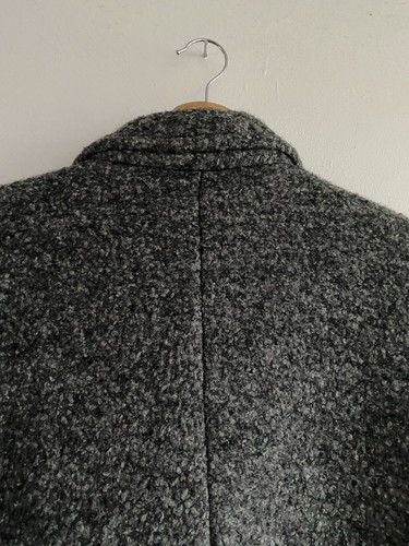 Abrigo Chaqueta Larga Duchamp London Lana Doble Pecho Hombre Gris XL Extra Grande - Imagen 12 de 16