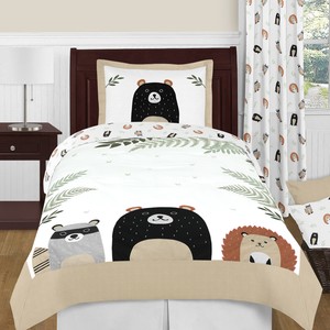 Woodland Pals Bear Raccoon Hedgehog Forest Animal Kid Twin ...