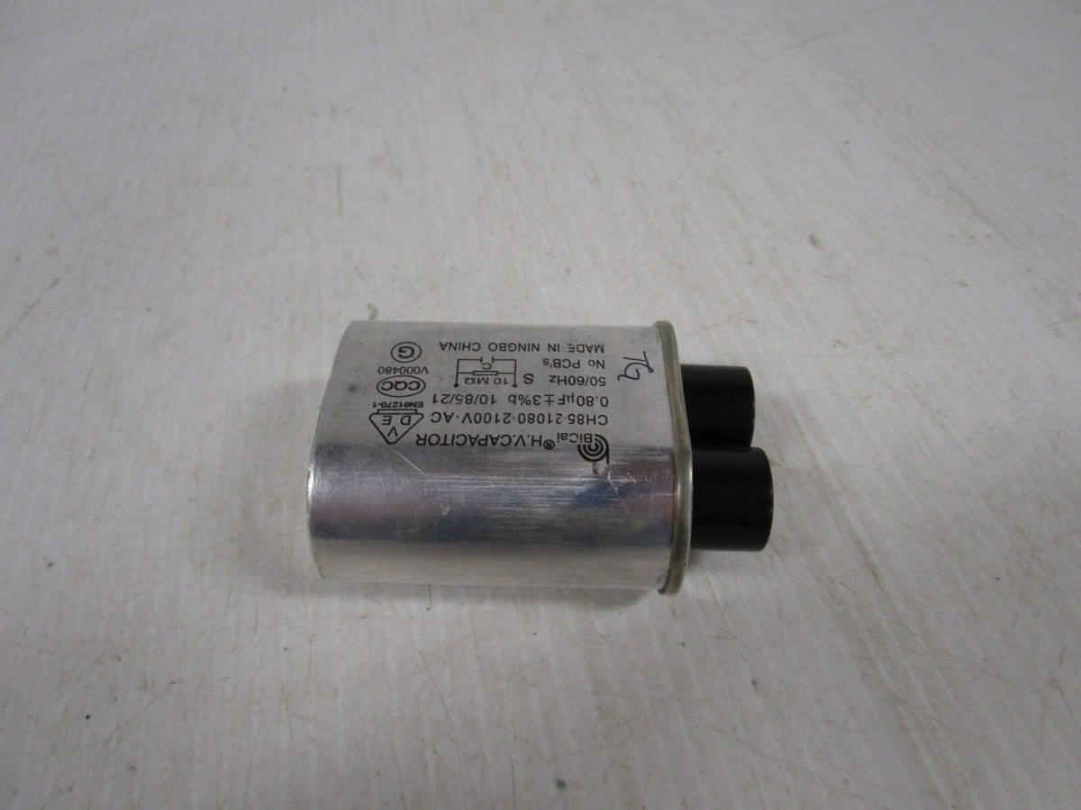 Sunbeam Microwave Capacitor (TESTED GOOD) CH85-21080 V000480 Sunbeam Microwave Capacitor (TESTED GOOD) CH85-21080 V000480