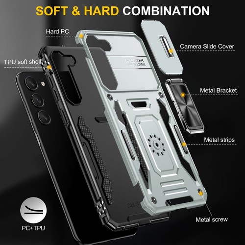Etui na Samsung Galaxy S24 Plus 5G Ochrona Komórka Case Cover Etui na aparat Bumper - Zdjęcie 13 z 50