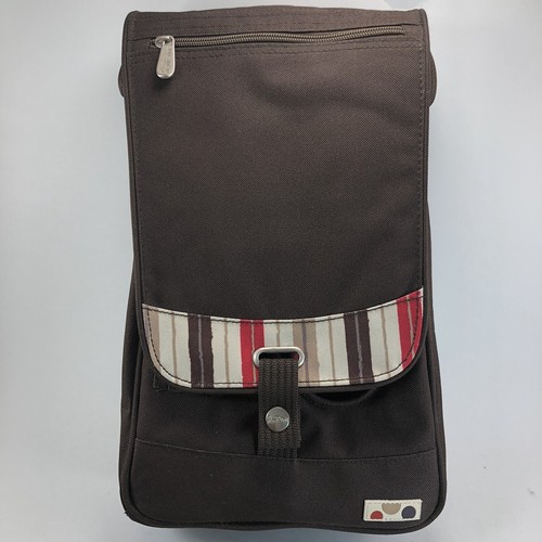 Picnic Time Insulated Wine Bottle Travel Tote. - Picture 1 of 8