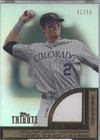 2012 Topps Tribute - Troy Tulowitzki #TSR-TT
