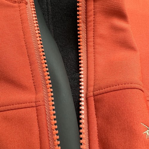Arc’Teryx Jacket Size L UK 12-14 Orange Softshell Water Resistant Arcteryx - Picture 11 of 16