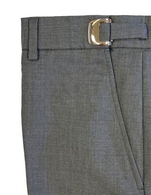 childrens grey dress pants Kids Suit Pants – Light Gray (3-14 Years) – Checkered – Adjustable Light Gray / 13-14Y/ 9XL