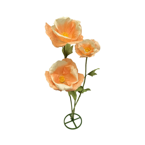 3PCS Giant Fake Artificial Flowers Indoor Decoracion Set - 80 Inchs Adjustabl...