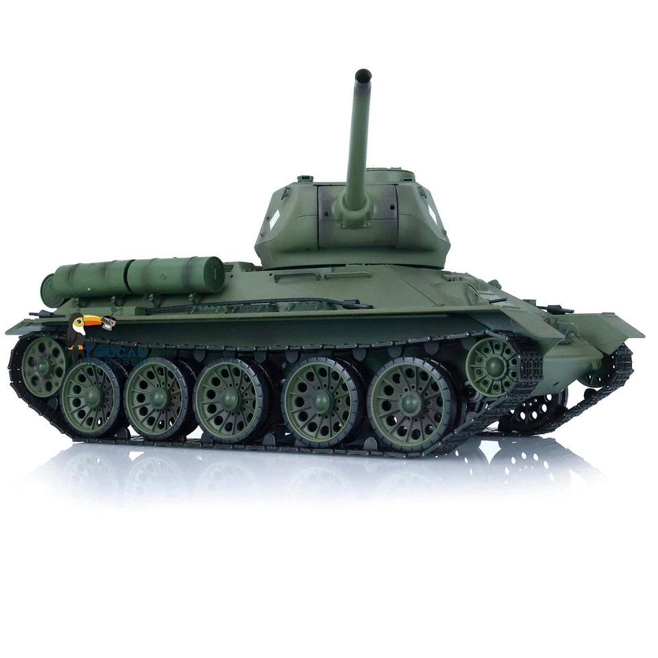 1:16 7.0 Heng Long 3909 Soviet T34-85 RTR IR RC Tank Plastic Version BB Shooting - Image 4 of 4