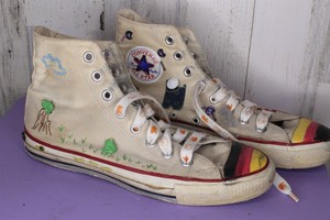 embellished converse sneakers