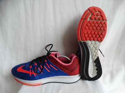 Nike Air Zoom Elite 8 Laufschuhe EU 45 US 11 Sneaker blau-orange 748588-400