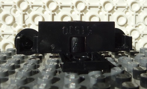 LEGO: 91968c01 Train Buffer Beam w/ Sealed Magnets - Type 2 (flat open bottom) - Imagen 3 de 4
