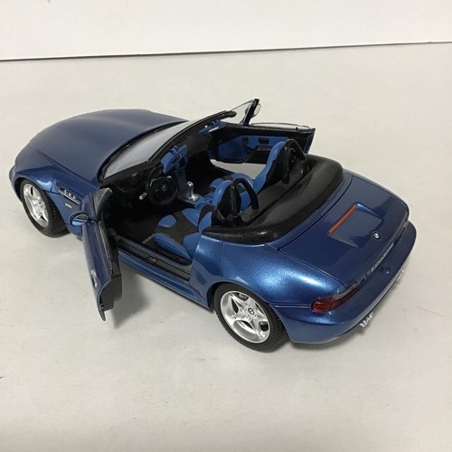 Burago BMW, ‘M” Roadster, Metallic Blue, , 1/ 18 Scale - Picture 8 of 8